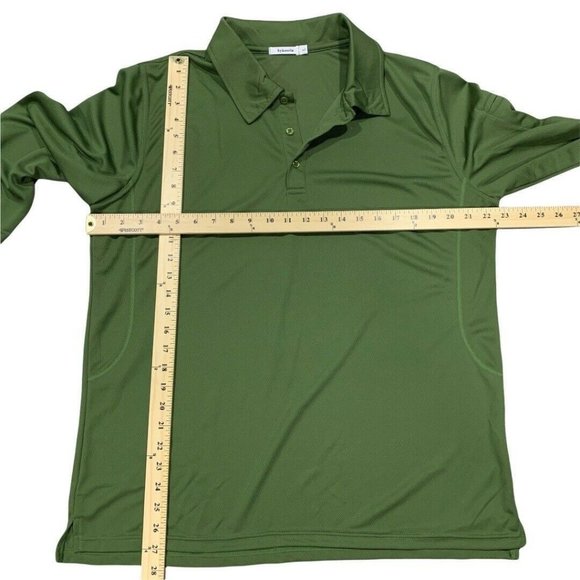 4/$25 Sykooria Performance Outdoor Quick Dry Golf Shirt Long Sleeve Men Size L - Picture 7 of 8